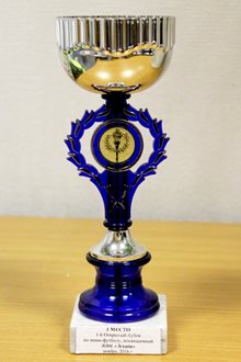 1 место (Открытый кубок по мини-футболу) ноябрь 2016